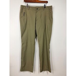 NIKE GOLF Pants Men's 36 x 30 TOUR PERFORMANCE DRI FIT Green Khaki